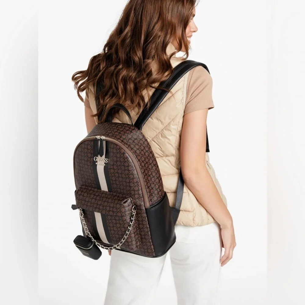 New GUESS Ella Faux-Leather Backpack